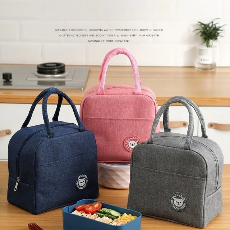 Food Storage Roll Bags - Tragbare Thermische Oxford-Lunch-Tasche, Multifunktionale Wasserdichte Picknick-Reise-Lebensmittelaufbewahrungstasche
