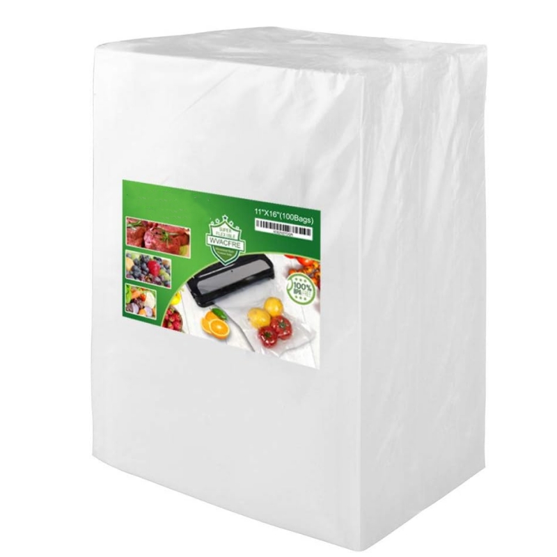 Food Storage Vacuum Seal Bags - 100 Gallonen Größe 11x16 Zoll Vakuumiererbeutel
