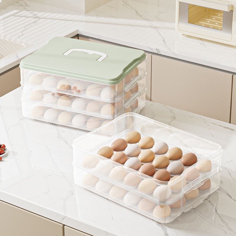 Food Storage Boxes - Eier-Aufbewahrungsbox für den Kühlschrank, lebensmittelecht, Frischhaltebox,