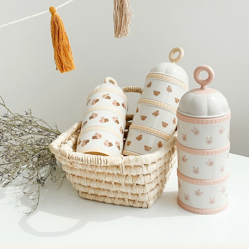 Food Storage Design - Nette Bär Milch Pulver Box Babynahrung