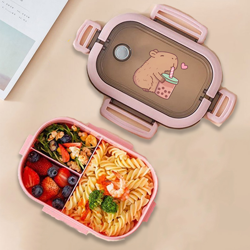 Food Storage Design - Capybara Bento Lunchbox Anime Tiere Drucken