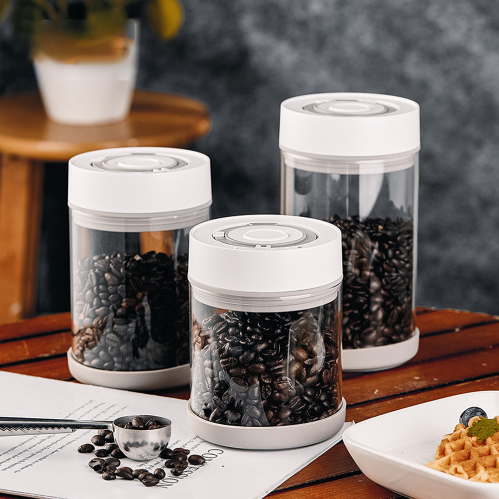 Food Storage Jars - Feuchtigkeitsbeständiges Glasglas für Kaffeebohnen in der