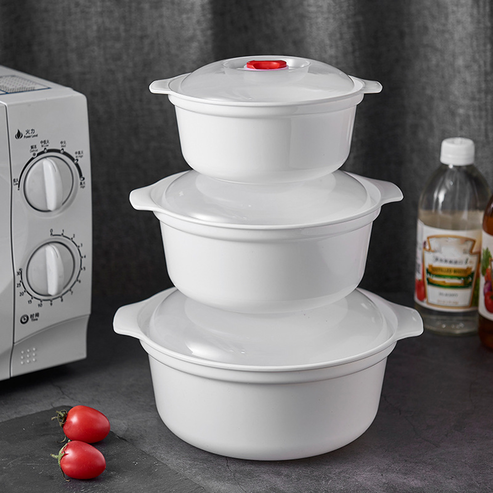 Food Storage Airtight - Professionelle Lunchbox, runder Behälter zur Aufbewahrung