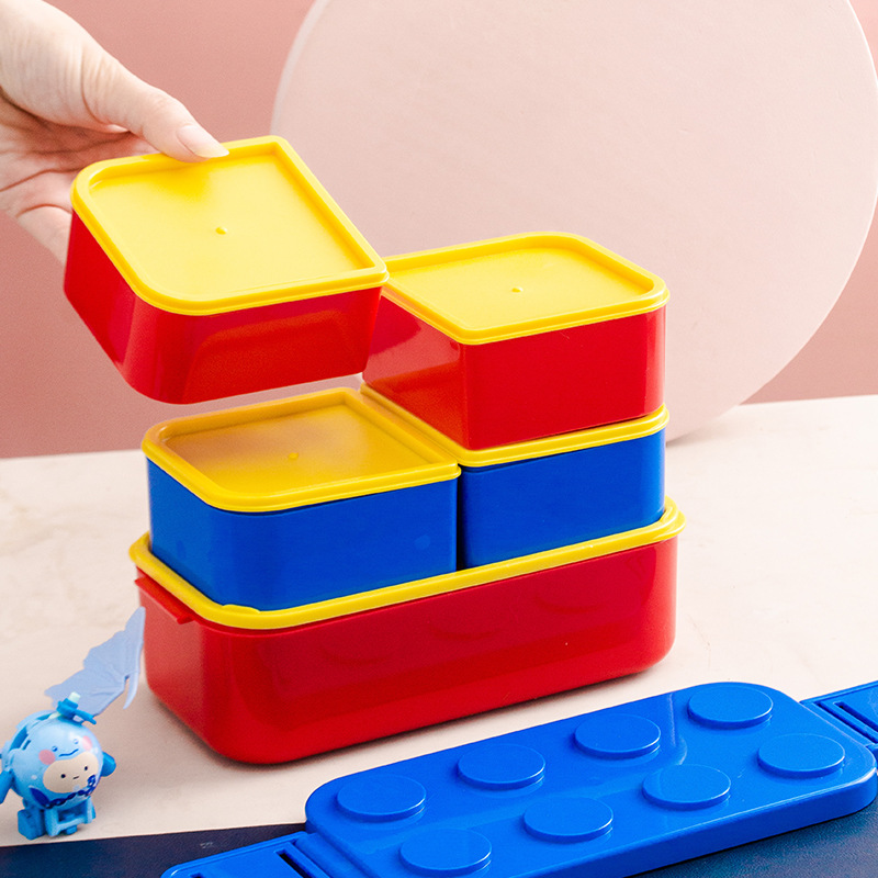 Food Storage Design - Lebensmittelqualität PP-Lunchbox, 800 ml + 2