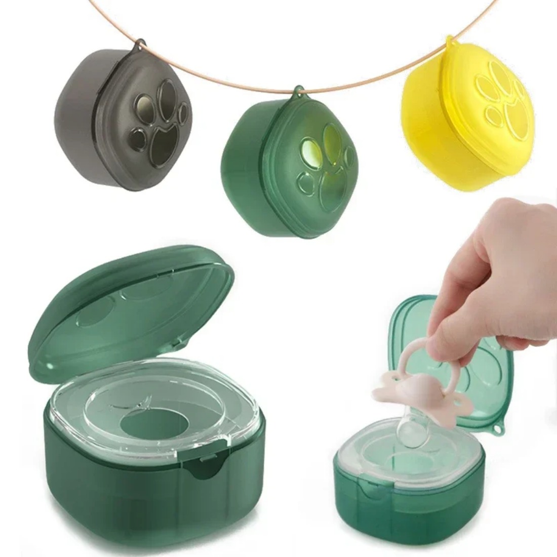 Food Storage Silicone - Food Grade Silikon Schnuller Box Baby