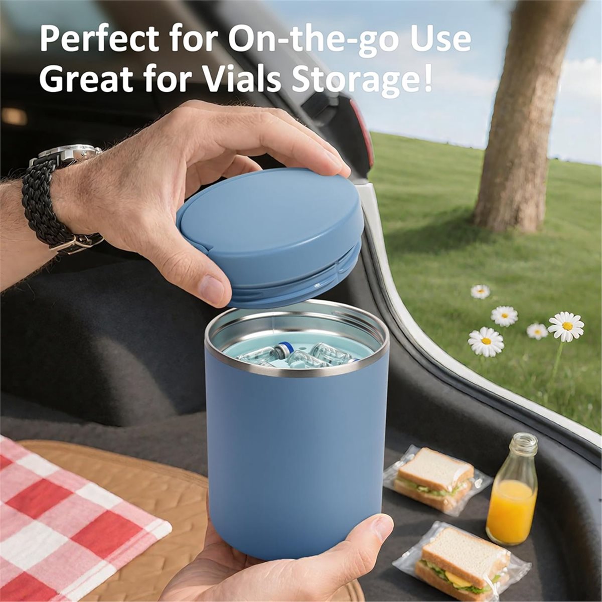 Food Storage Jars - [Aktionen] Silikon-Fläschchen-Einsätze (1 Kurz + 2