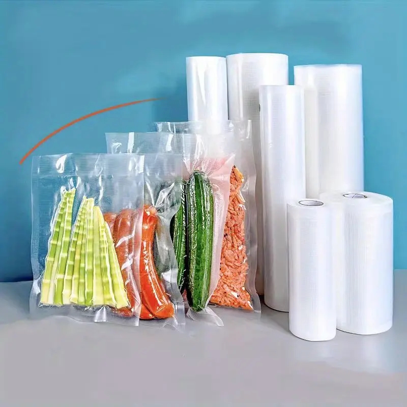 Food Storage Vacuum Seal Bags - 500 cm/Rollen Lebensmittel-Vakuumbeutel für Sous-Vide-Aufbewahrung, Verpackungsbeutel