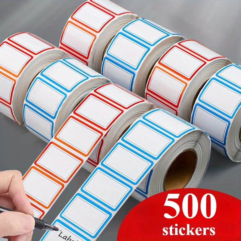 Food Storage Label - Aufbewahrungs-Etikettenaufkleber, geeignet für farbcodierte Etiketten in