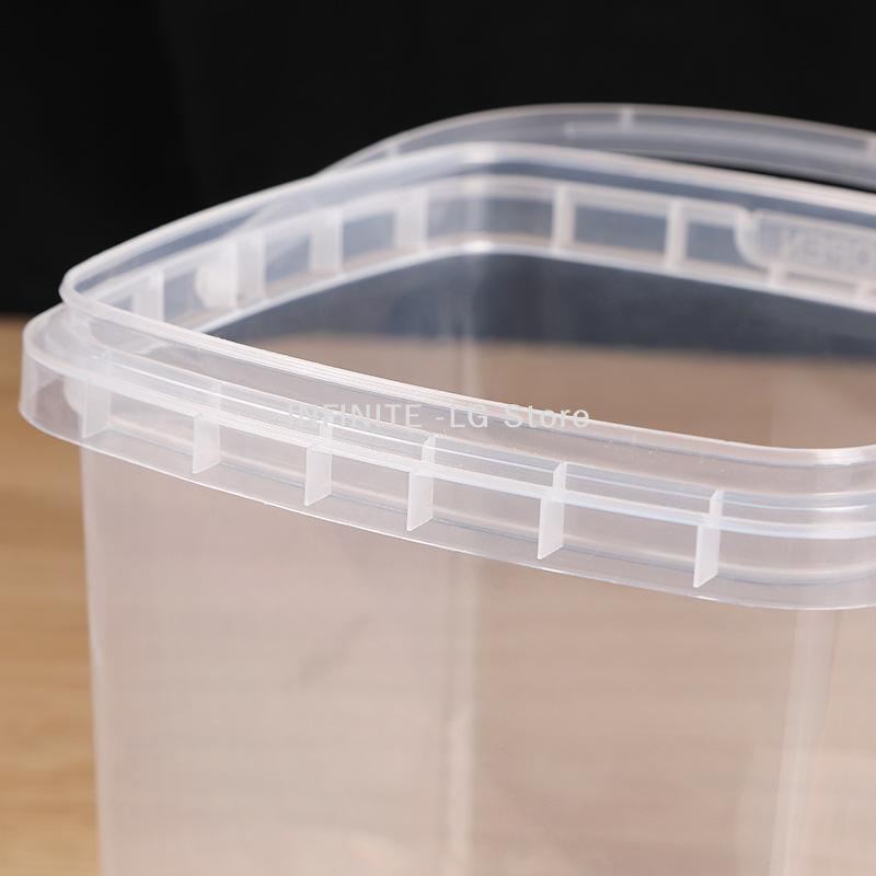 10 Stück Kunststoff-Eimer mit  – Food Storage Boxes Bewertung und Preis