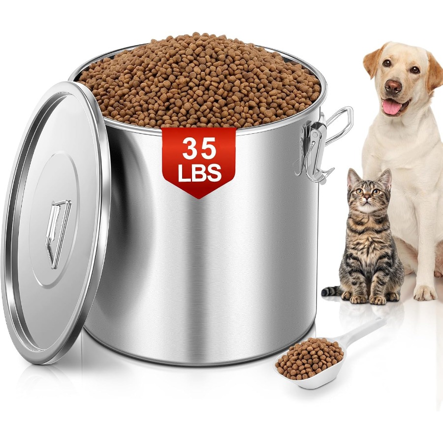35LBS Luftdichter Edelstahl-Hu – Food Storage Airtight Bewertung und Preis