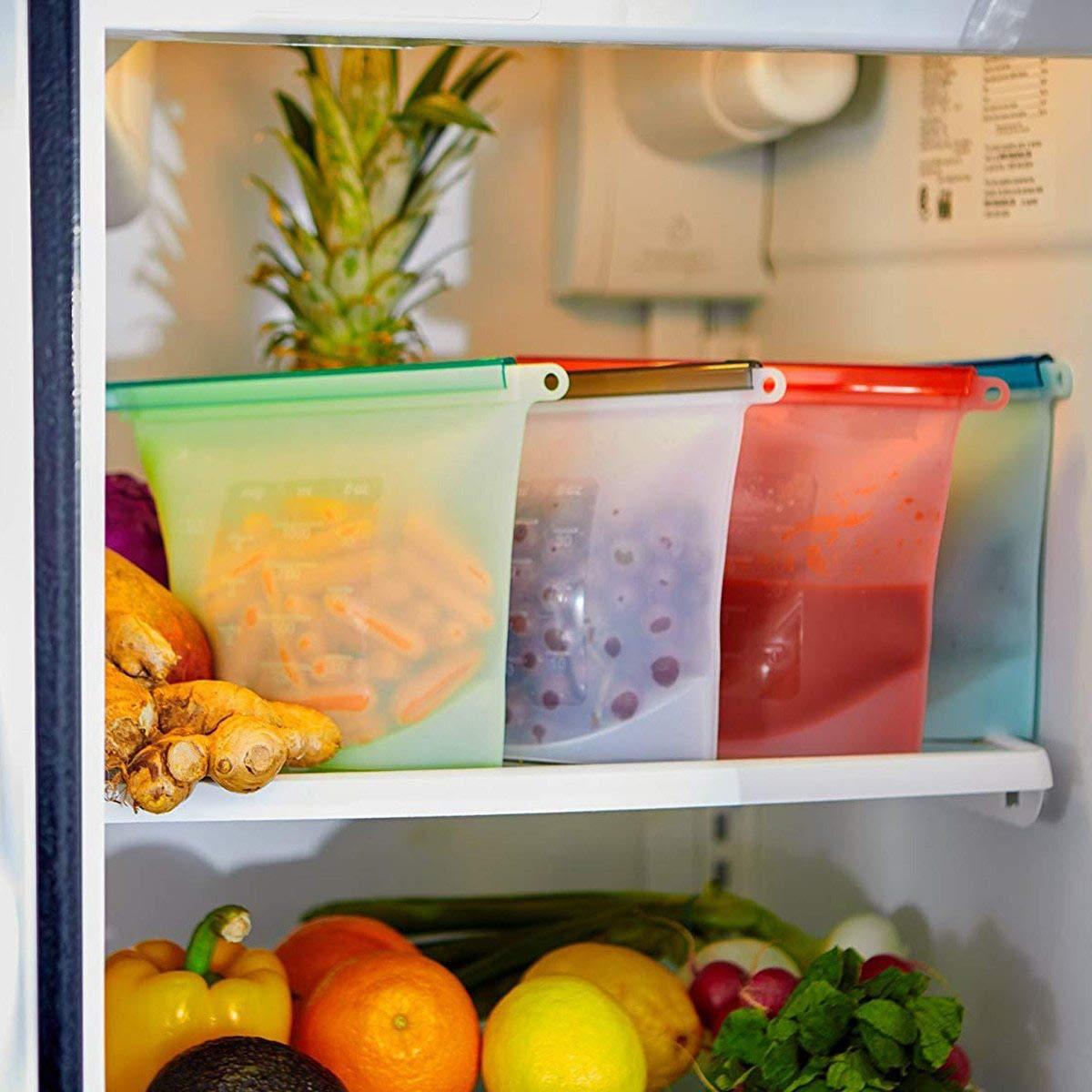5 Stück Silikon-Aufbewahrungsb – Food Storage Silicone Bewertung und Preis