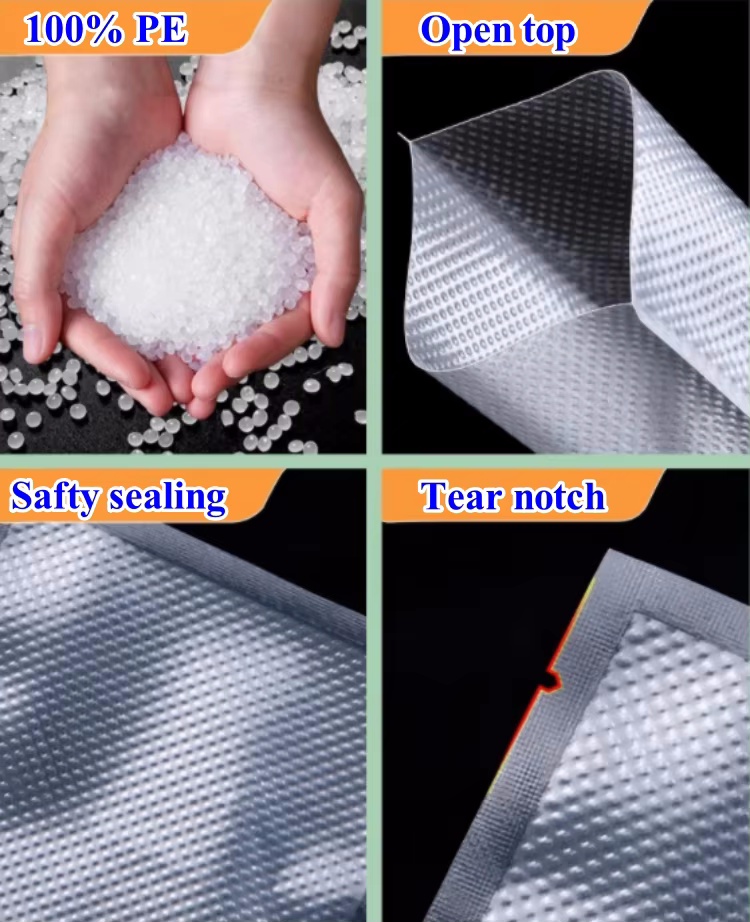 Offene Vakuum-Heißsiegelbeutel – Food Storage Vacuum Seal Bags Bewertung und Preis