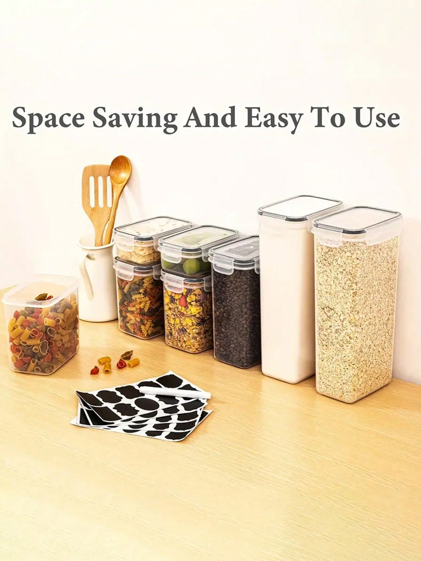 48 Stück luftdichte Lebensmitt – Food Storage For Pantry Bewertung und Preis