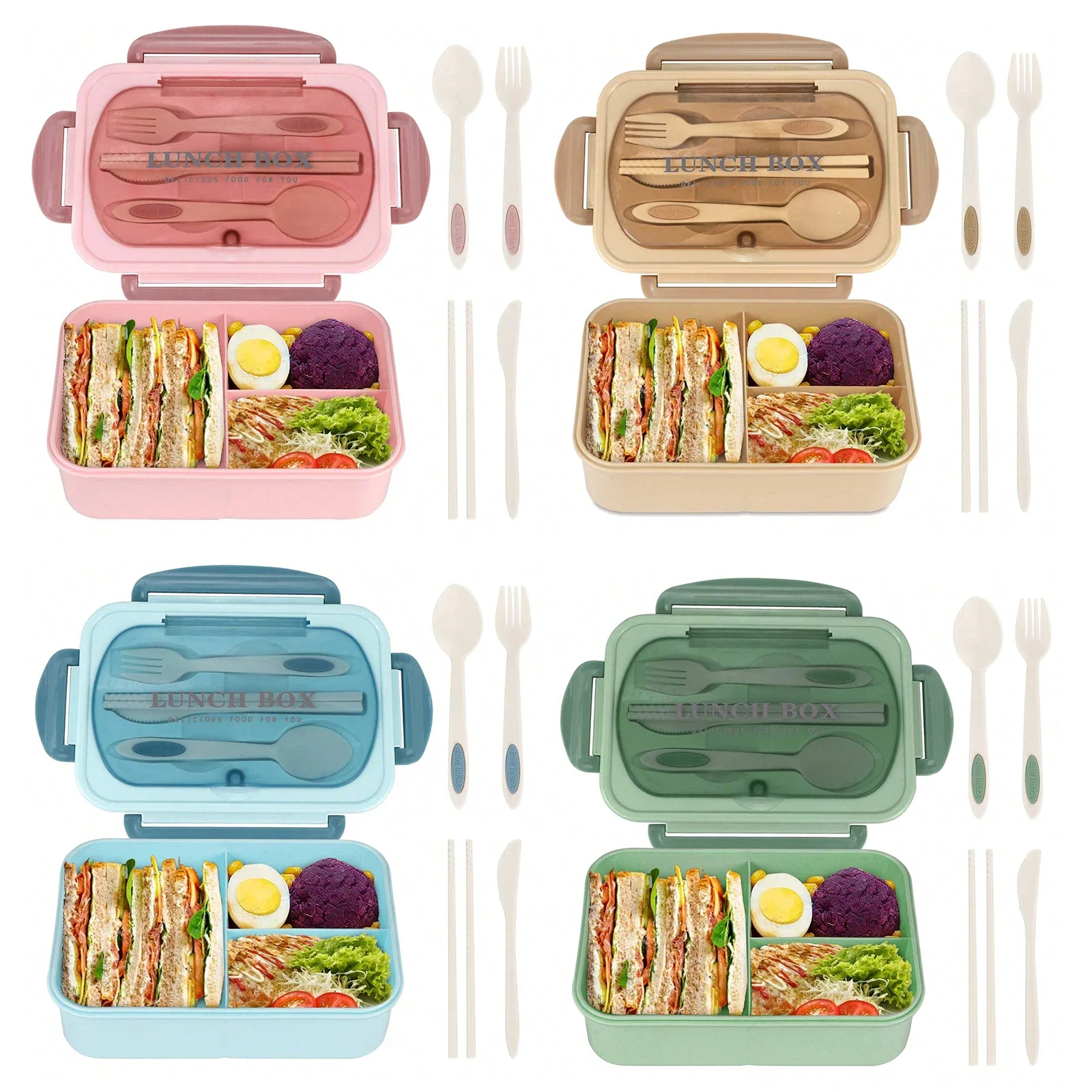Bento-Box für Erwachsene mit 3 – Food Storage Design Bewertung und Preis