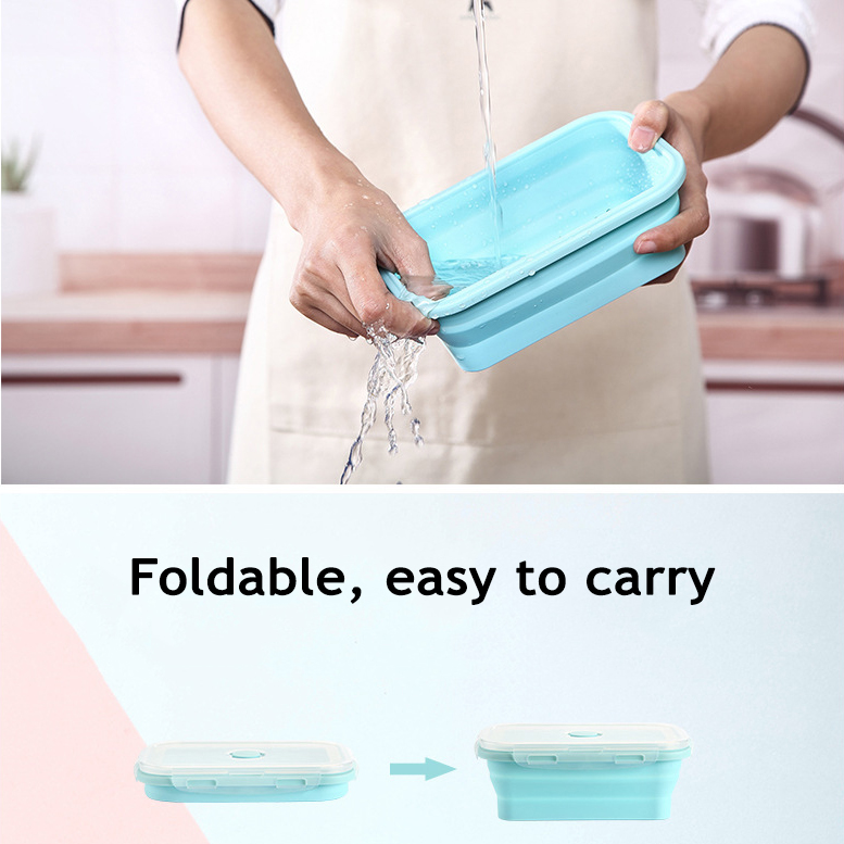 Zusammenklappbarer Silikon-Leb – Food Storage Airtight Bewertung und Preis