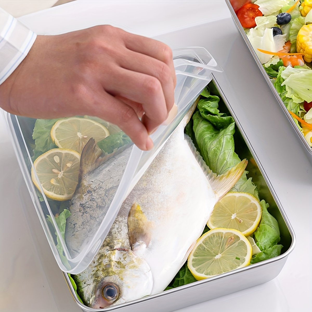 1-3 Stück Edelstahl-Lebensmitt – Food Storage For Pantry Bewertung und Preis