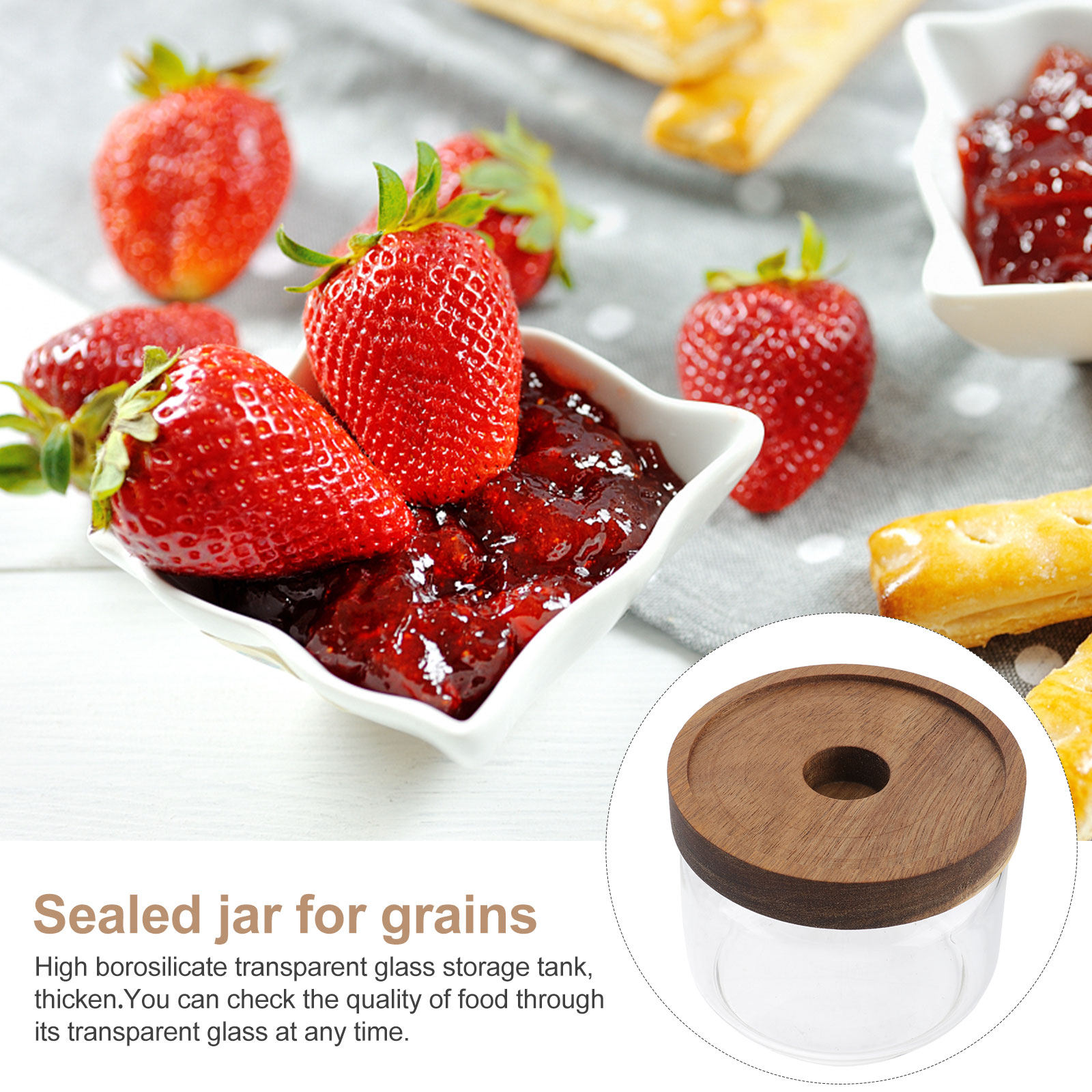 Glas-Vorratsdosen mit Luftdich – Food Storage Jars Bewertung und Preis