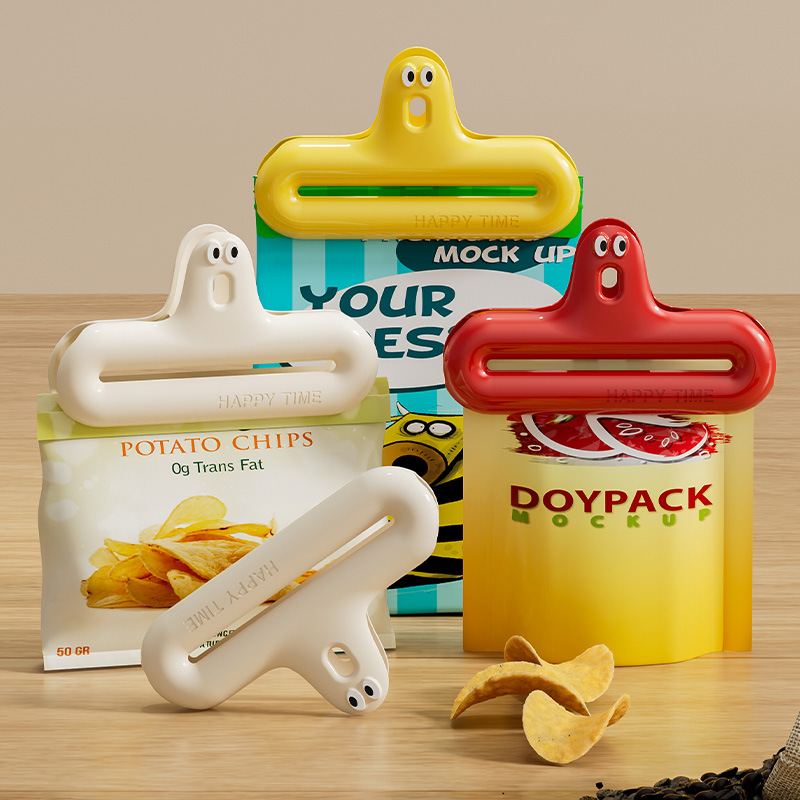 1/4 Cartoon-Verschlussklammer, – Food Storage Roll Bags Bewertung und Preis
