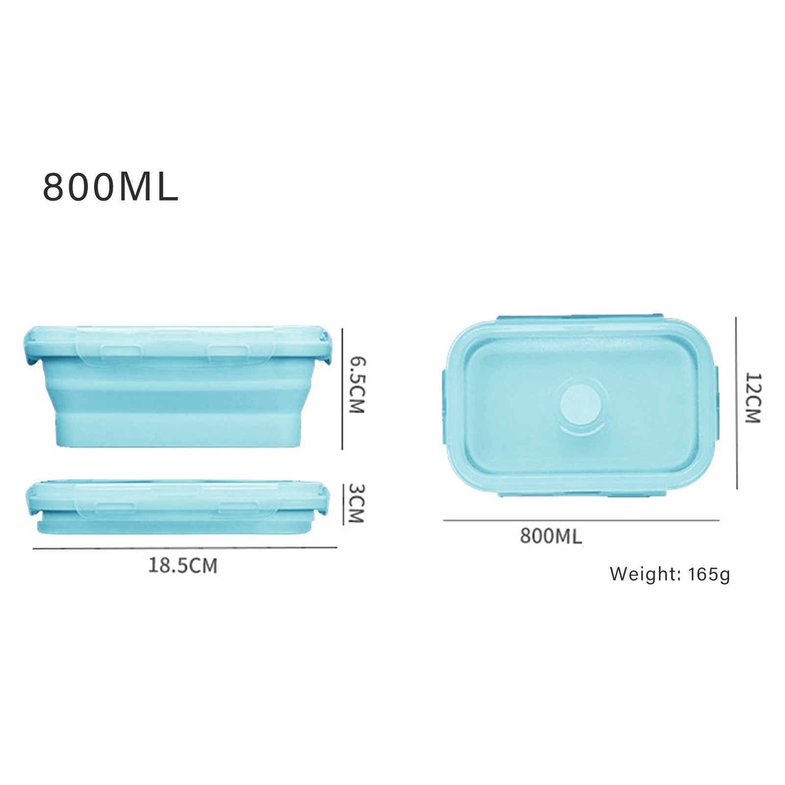 Silikon-Lunchbox, Lebensmittel – Food Storage Silicone Bewertung und Preis