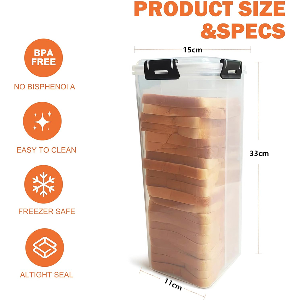 Brotbehälter mit Luftdichtem D – Food Storage Airtight Bewertung und Preis