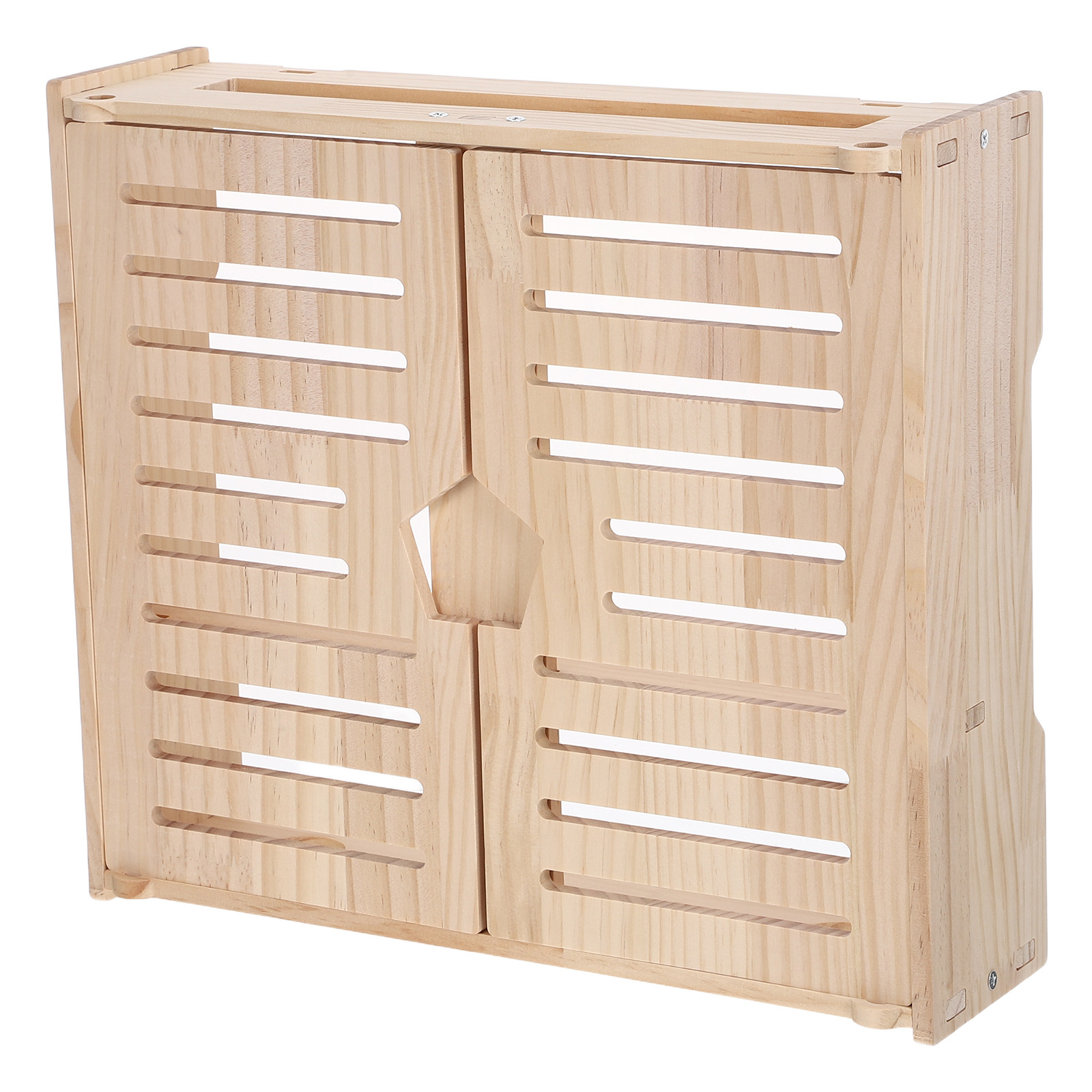 Holz-Router-Organizer-Box, 2-l – Food Storage Management Bewertung und Preis