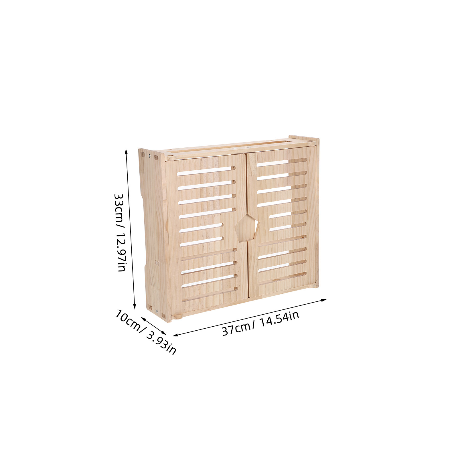 Holz-Router-Organizer-Box, 2-l – Food Storage Management Bewertung und Preis