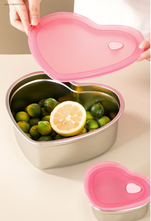 2025 Neue 304 Edelstahl Herzfö – Food Storage Silicone Bewertung und Preis