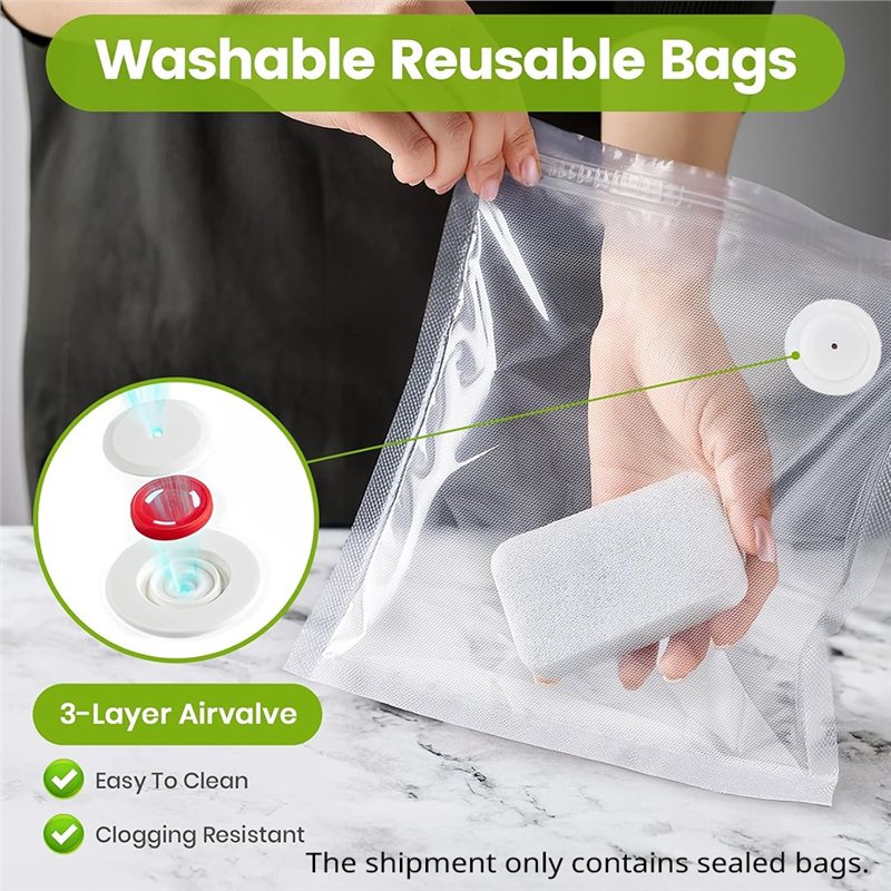 ABUD-Vakuumierbeutel für Leben – Food Storage Vacuum Seal Bags Bewertung und Preis