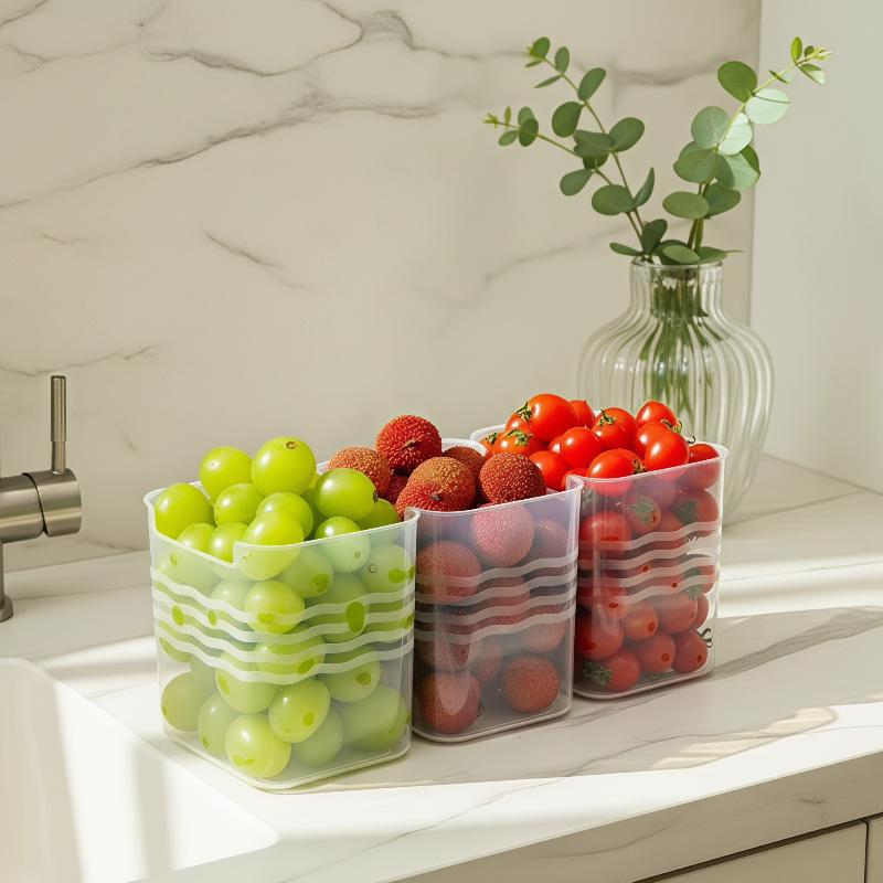 Neu! 4 Stück Küchen-Organisati – Food Storage Boxes Bewertung und Preis
