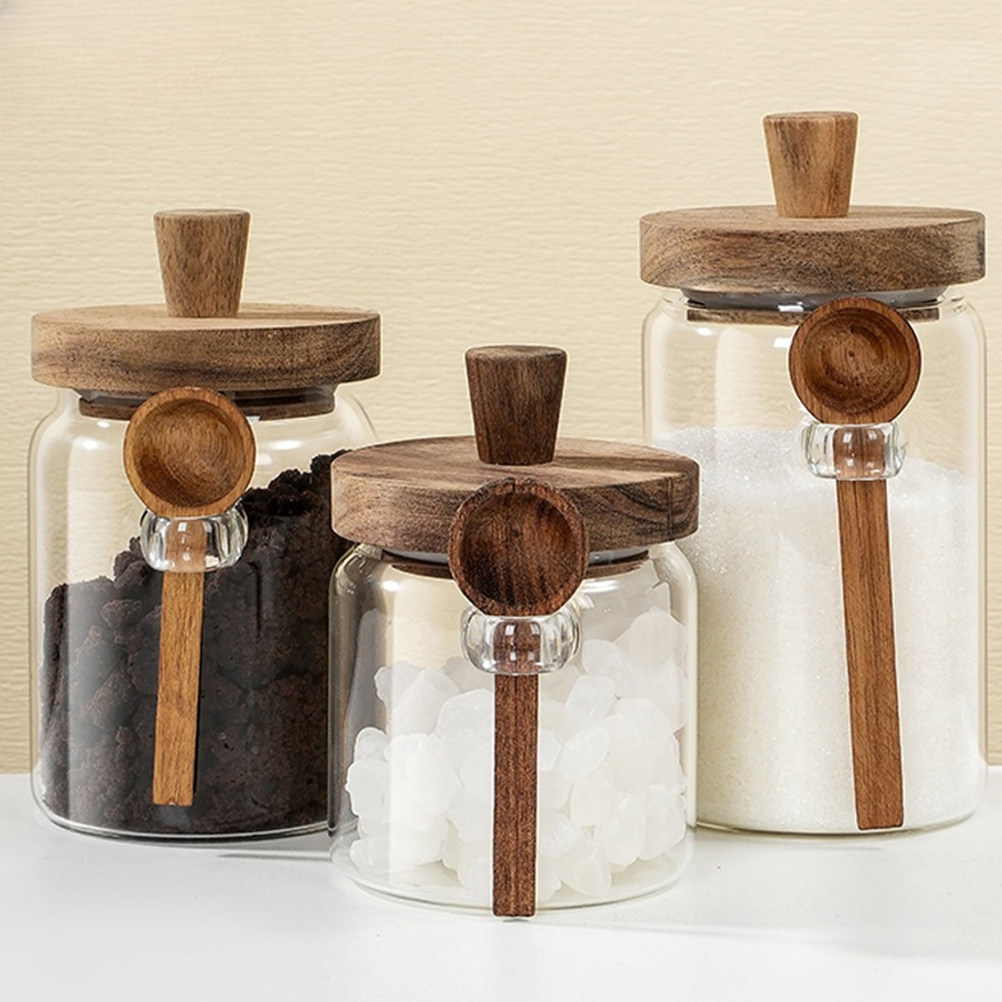 Transparenter Glas-Lebensmitte – Food Storage Jars Bewertung und Preis