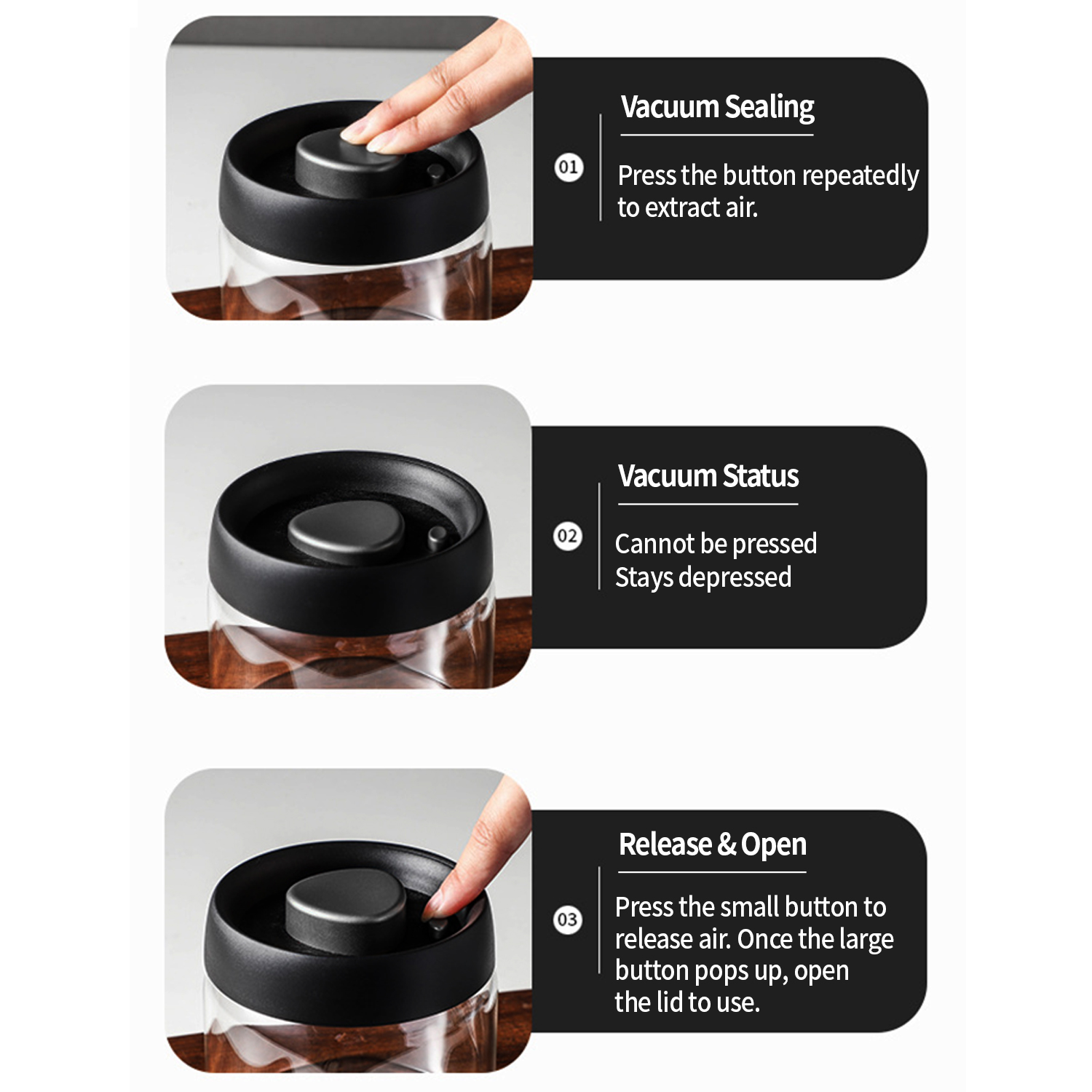 OANKR Vakuum-Kaffeebehälter 50 – Food Storage Jars Bewertung und Preis