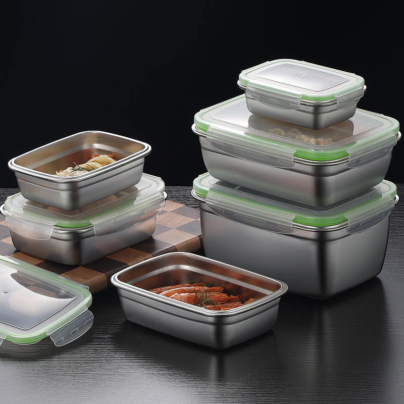 Lunchbox-Set aus Edelstahl 304 – Food Storage Silicone Bewertung und Preis