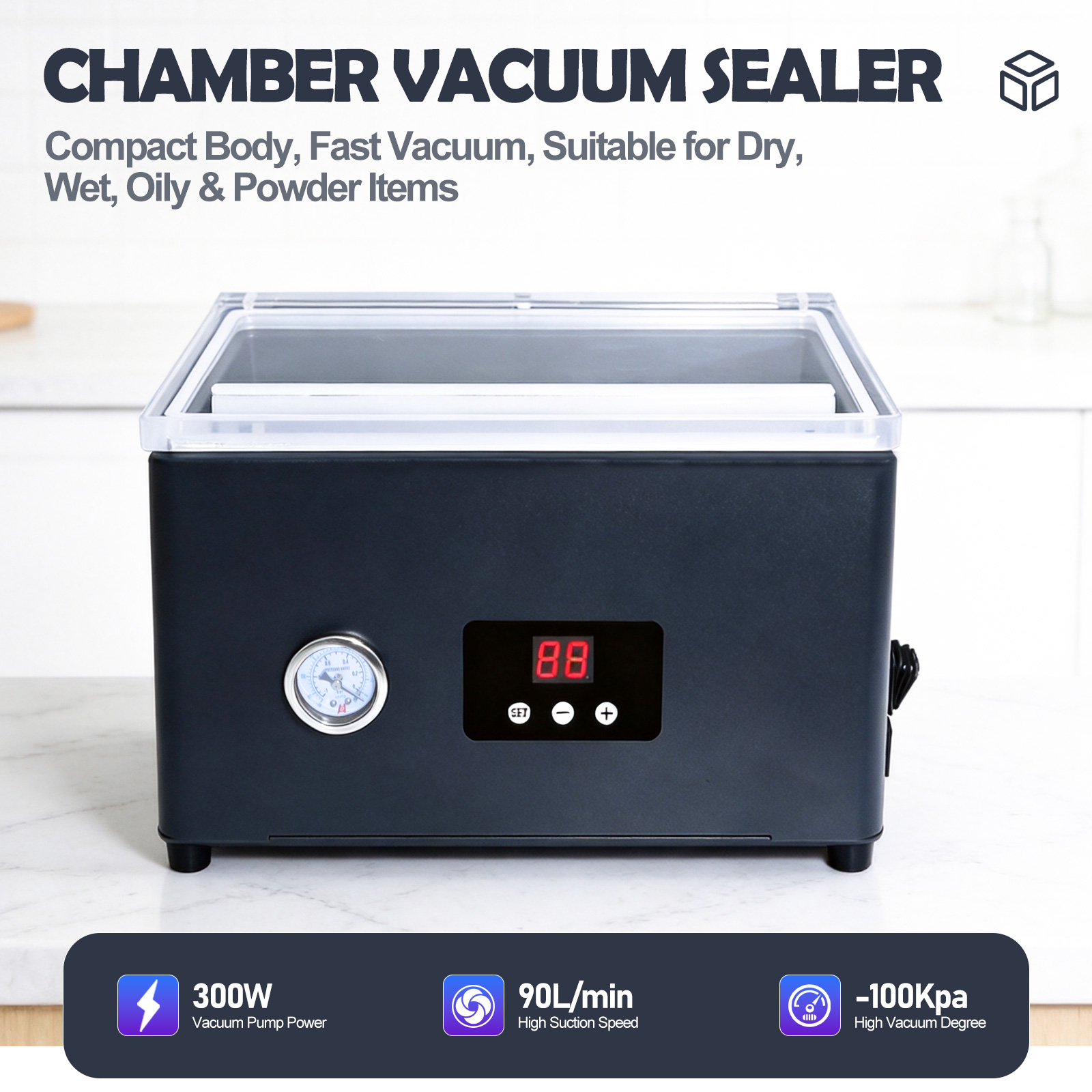 ZM-CVS300 Lebensmittel-Vakuumi – Food Storage Vacuum Bewertung und Preis