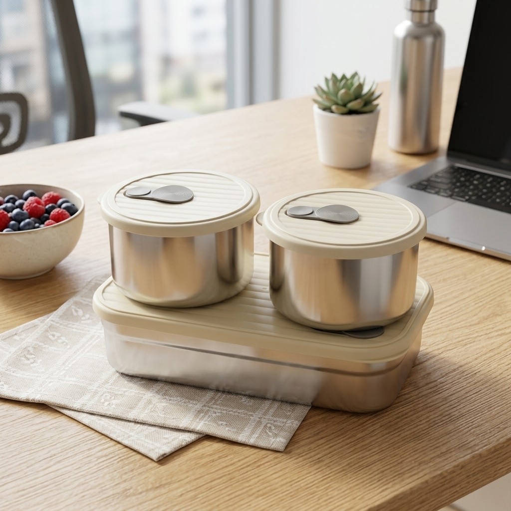 Mikrowellengeeignetes 304 Edel – Food Storage Design Bewertung und Preis