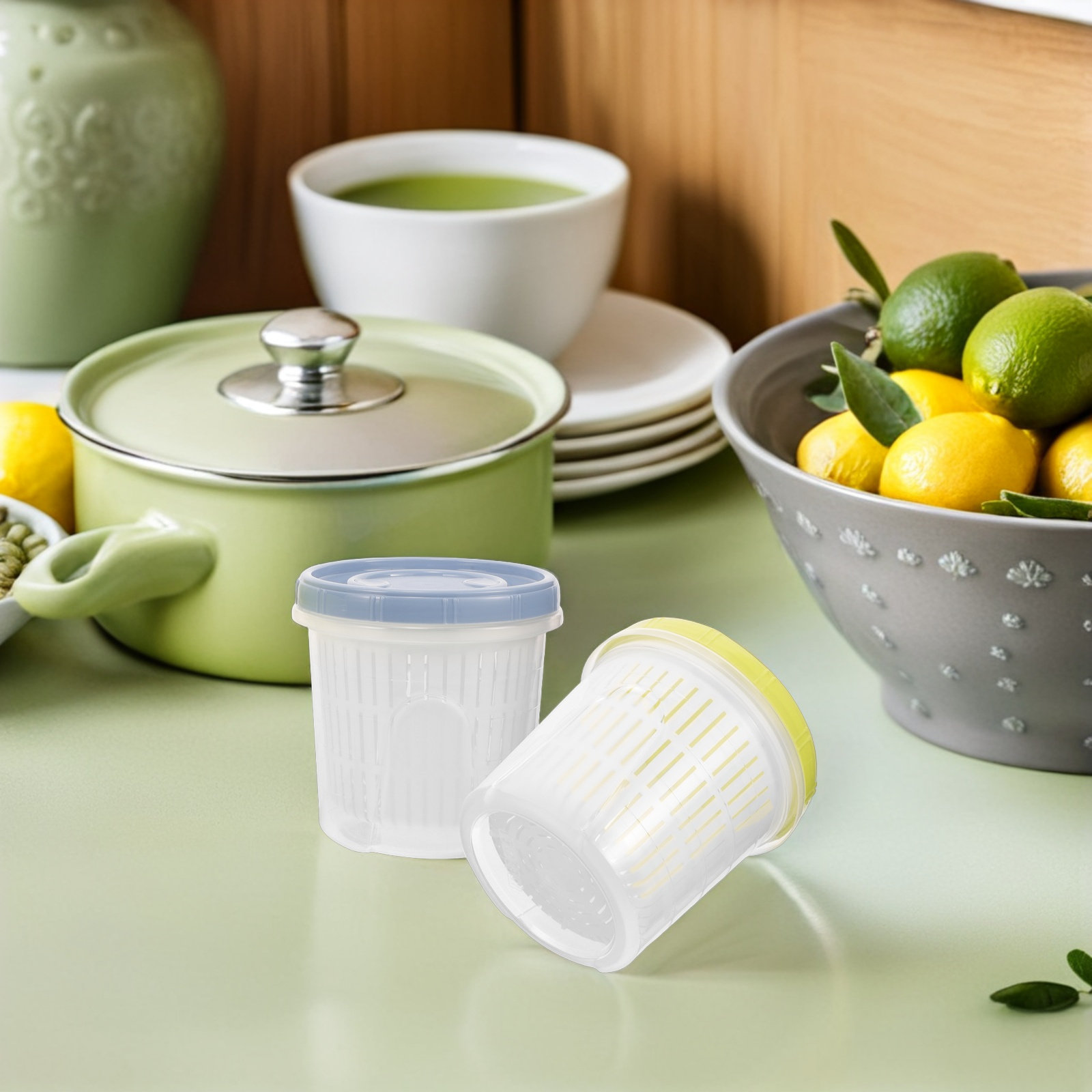 3 Stück Pickle-Behälter, luftd – Food Storage Jars Bewertung und Preis