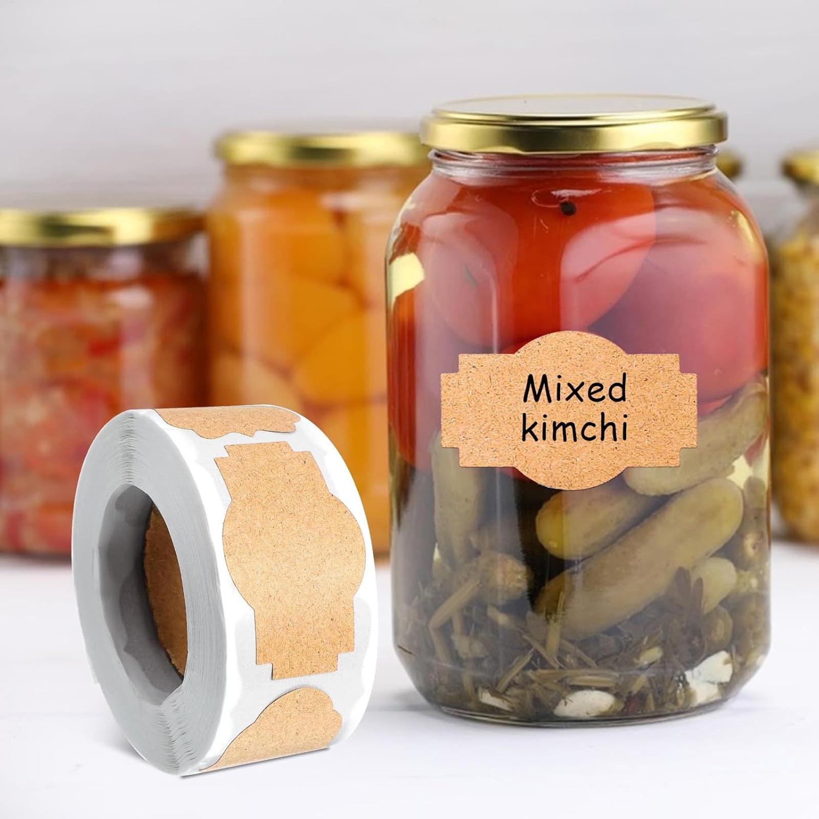 300 Stück Glasetiketten, Aufkl – Food Storage Label Bewertung und Preis