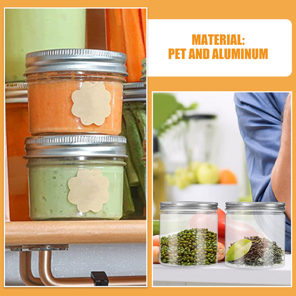 20 Stück transparente Vorratsd – Food Storage Jars Bewertung und Preis