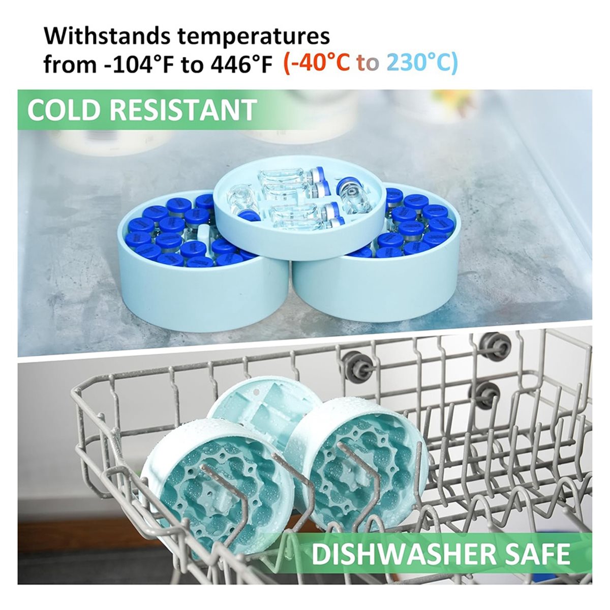 [Aktionen] Silikon-Fläschchen- – Food Storage Jars Bewertung und Preis