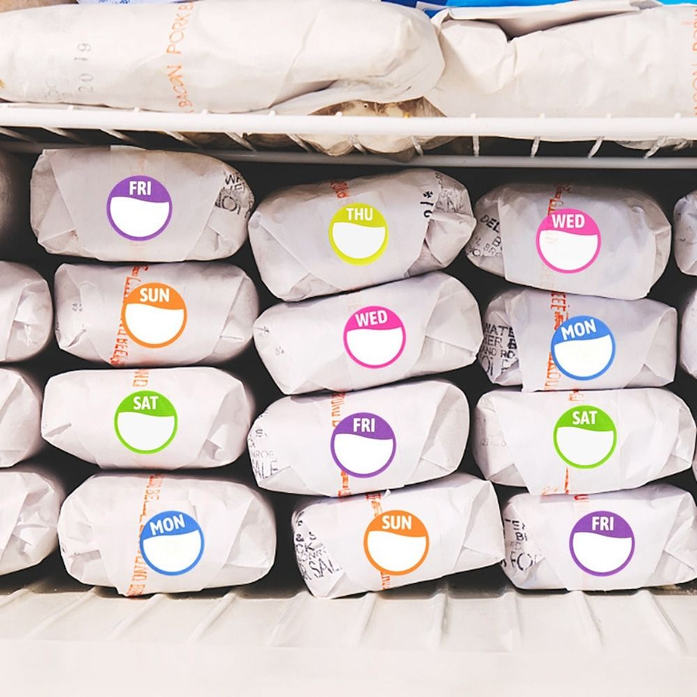 Neue Papier-Wochenetiketten 50 – Food Storage Label Bewertung und Preis