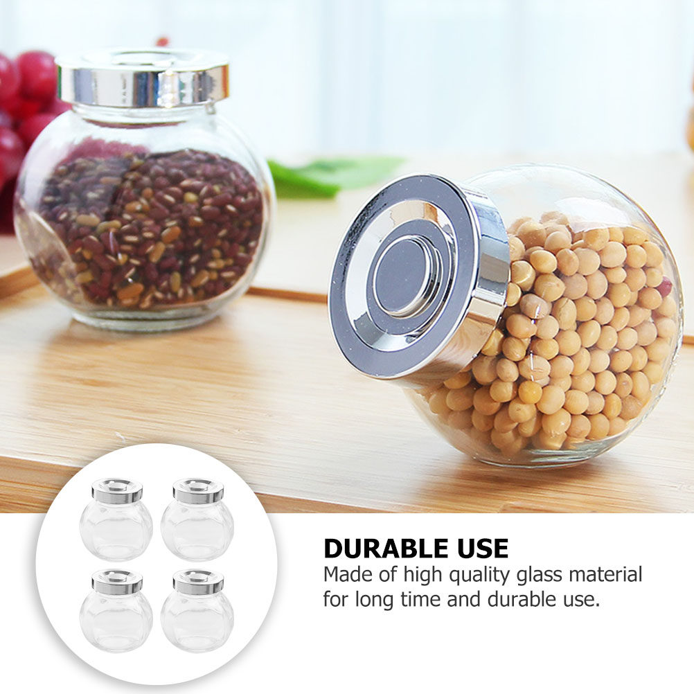 8 Stück Glas-Vorratsdosen, vie – Food Storage Jars Bewertung und Preis