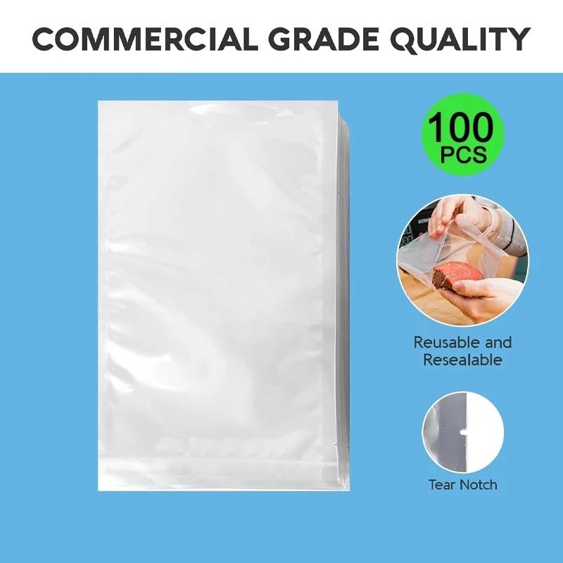 【F】100 Stück Vakuumbeutel zur  – Food Storage Vacuum Seal Bags Bewertung und Preis