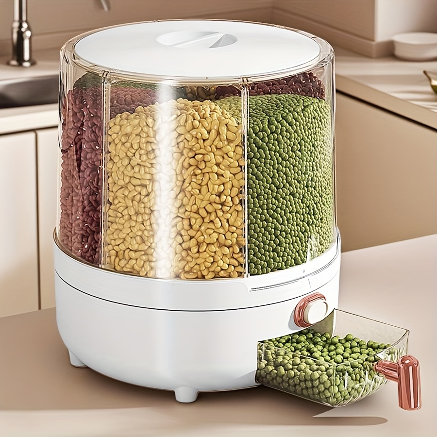 6-Kammer-360 °   Drehbarer luf – Food Storage For Pantry Bewertung und Preis
