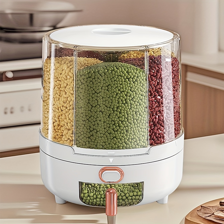 6-Kammer-360 °   Drehbarer luf – Food Storage For Pantry Bewertung und Preis