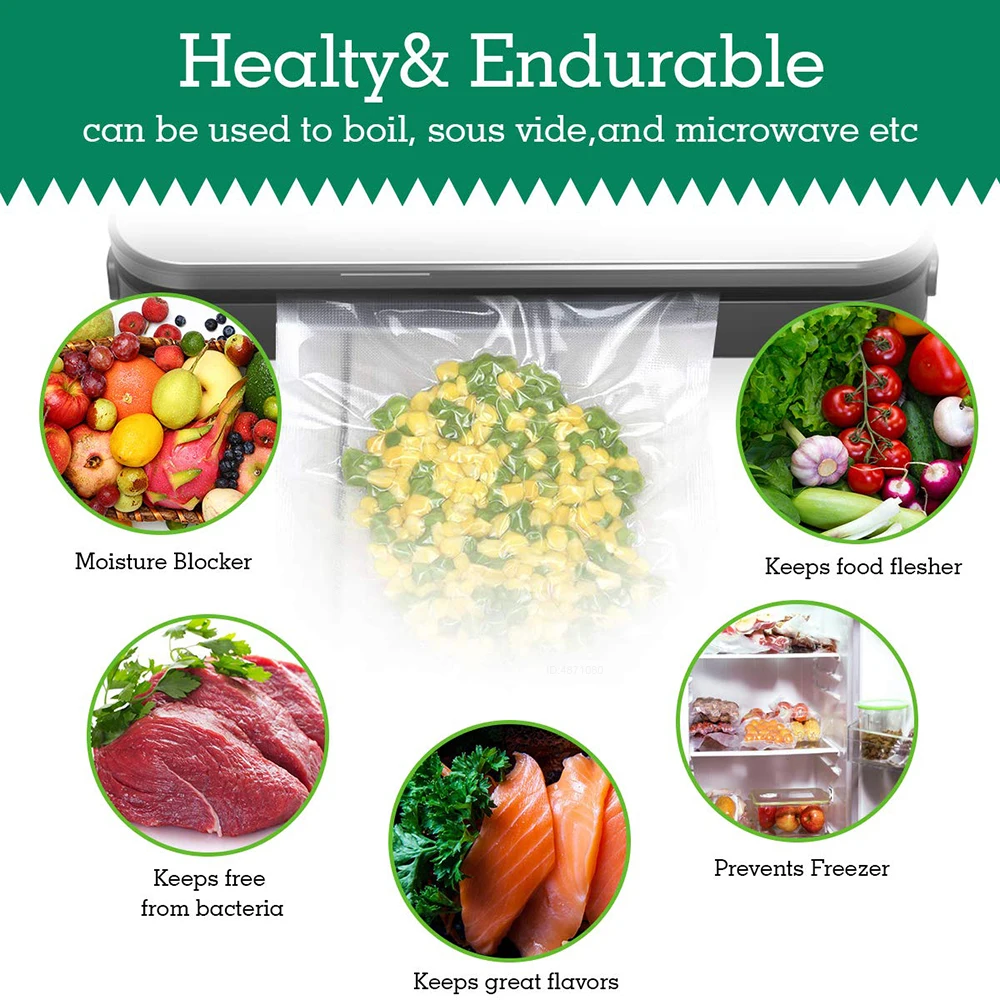 Sous-Vide-Rollbeutel für Vakuu – Food Storage Vacuum Seal Bags Bewertung und Preis