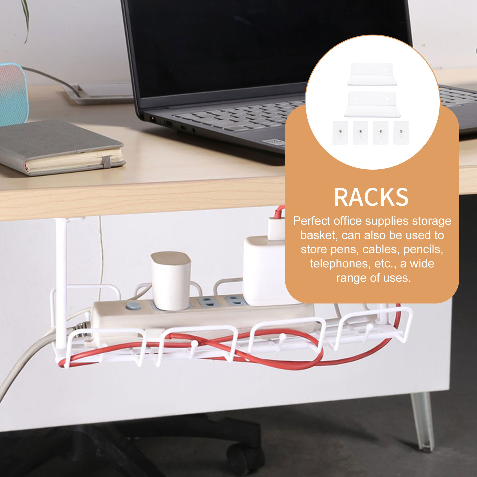 Kabel-Organizer für unter den  – Food Storage Management Bewertung und Preis