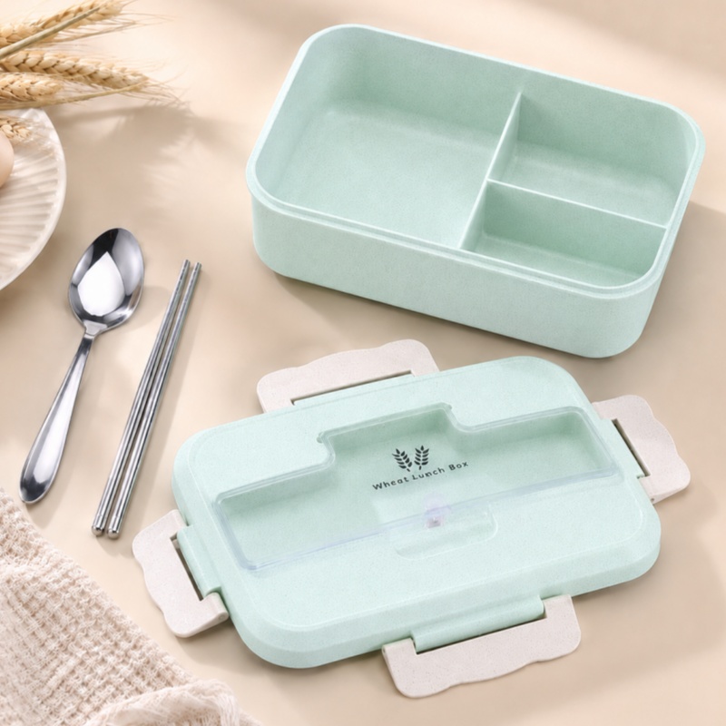 Weizenstroh-Lunchbox, mikrowel – Food Storage Microwave Safe Bewertung und Preis